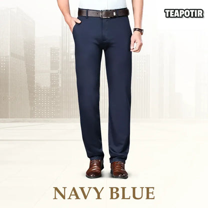 🔥 Clearance Sale – Men's High Stretch Straight Fit Dress Pants