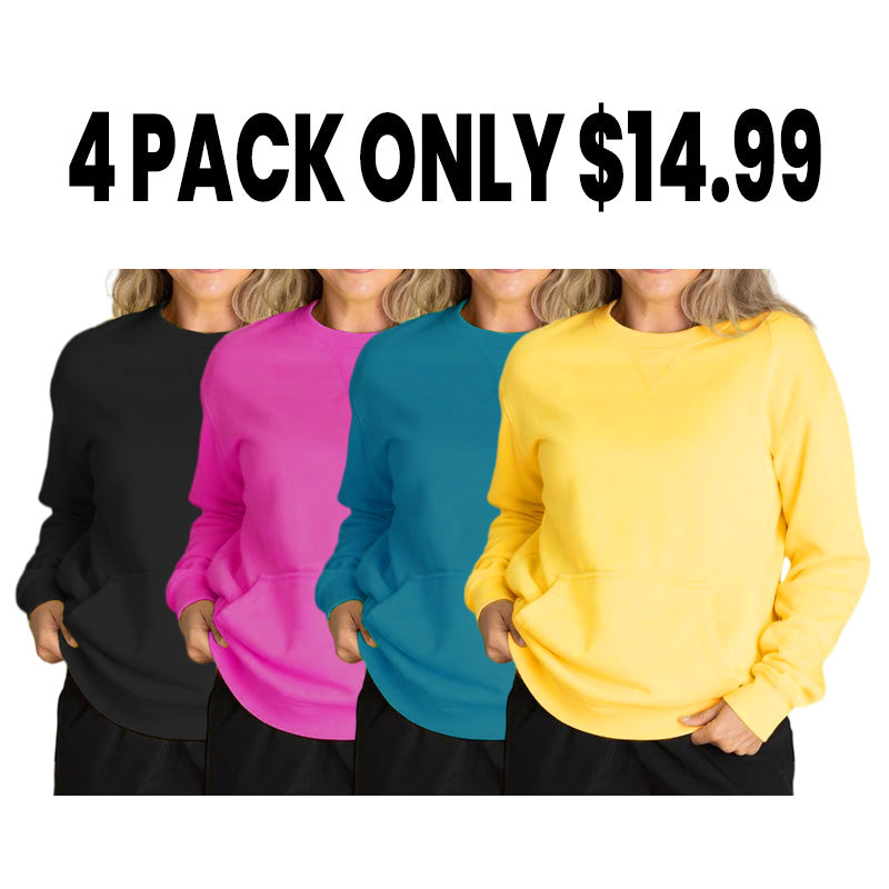 🔥Back by Popular Demand! Pigment Dyed Cozy Campfire Crewneck Sweatshir