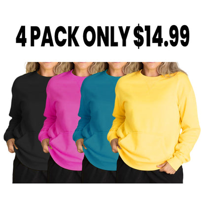 🔥Back by Popular Demand! Pigment Dyed Cozy Campfire Crewneck Sweatshir