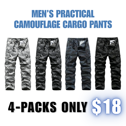【LAST DAY SALE】Men’s practical camouflage cargo pants