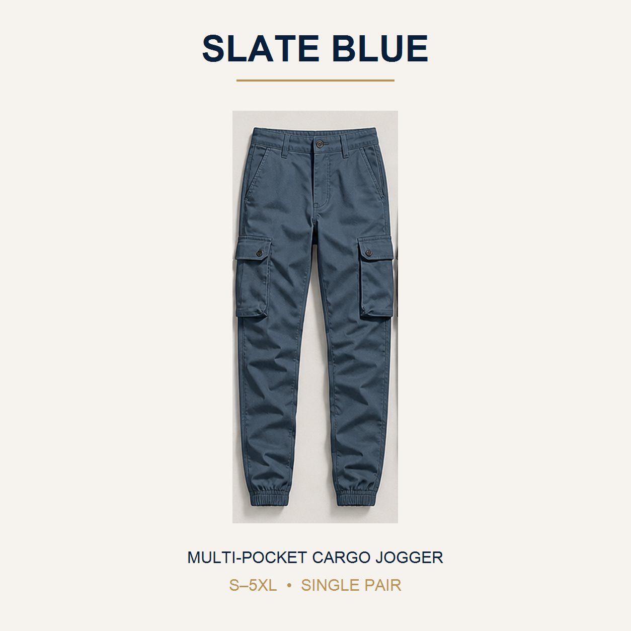 Men's Multi-Pocket Cargo Joggers
