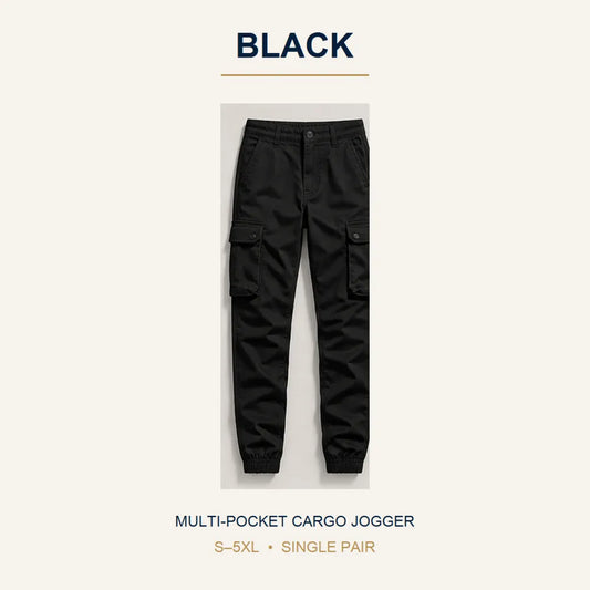 🔥 8-Pack $25 / 16-Pack $32 – Men's Multi-Pocket Cargo Jogger Pants